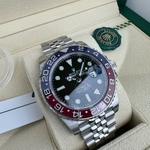 Часы Rolex GMT-Master II «Pepsi» 40 mm Oystersteel Black Dial 126710BLRO Jubilee