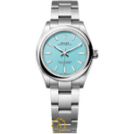 Rolex Oyster Perpetual «Tiffany» 31 mm Oystersteel Turquoise Blue Dial 277200 