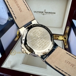 Ulysse Nardin Maxi Marine Chronometer Yellow Gold Black Dial 41 mm 266-66