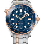Omega Seamaster Diver 42 mm Blue Dial Bicolor