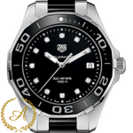 TAG Heuer Aquaracer Date Black Diamonds Dial 35 mm WAY131C.BA0913