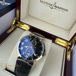 Ulysse Nardin Maxi Marine Chronometer Yellow Gold Black Dial 41 mm 266-66