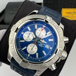 Breitling Super Avenger II Chronograph Blue Dial 48 mm