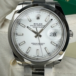 Rolex Datejust 41 mm 126300 White Dial