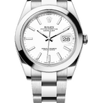 Rolex Datejust 41 mm 126300 White Dial