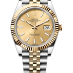 Rolex Datejust 41 mm 126333 Champagne Yellow Rolesor Jubilee