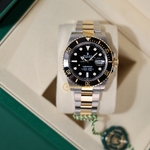 Rolex Submariner Date 41 mm Yellow Rolesor Black Dial 126613LN 
