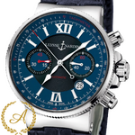Ulysse Nardin Maxi Marine Chronograph Blue Dial 41 mm 353-66