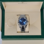 Rolex Datejust «Azzurro» 41 mm White Rolesor Bright Blue Dial 116334