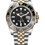 Rolex GMT-Master II 40 mm Yellow Rolesor Black Dial 126713GRNR Jubilee