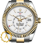 Rolex Sky-Dweller 42 mm Yellow Rolesor Intense White DIal 326933 