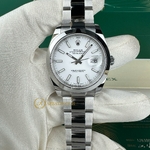 Rolex Datejust 41 mm 126300 White Dial