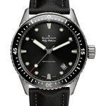 Blancpain Fifty Fathoms Bathyscaphe Titanium Black Dial 43,6 mm 5000-1230