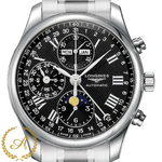 Longines Master Collection Moon-Phase 42 Mm Black Dial L2.773.4.51.6
