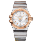 Omega Constellation Co-Axial Chronometer Silver Dial Steel/Rose Gold 35 mm 123.20.35.20.02.001