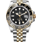 Rolex GMT-Master II 40 mm Yellow Rolesor Black Dial 126713GRNR Jubilee