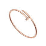 Браслет Cartier Juste Un Clou Diamonds Rose Gold Small Model Size 16