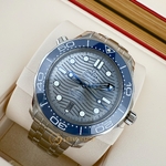 Omega •  Seamaster Diver 300M Chrome Dial 42 mm 