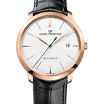 Girard Perregaux 1966 Automatic Silver Opal Dial Rose Gold 41 mm 49527