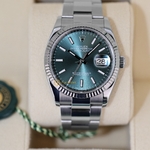 Rolex Datejust 36 мм White Rolesor Mint Green Dial 126234 