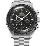 Omega Speedmaster Moonwatch Professional Stainless Steel Black Dial Chronograph 42 mm