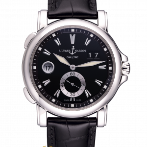 Ulysse Nardin Dual Time Black Dial 42 mm 243-55