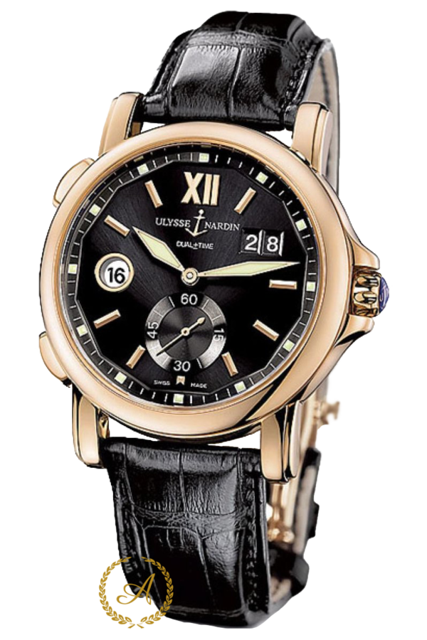 Ulysse Nardin Dual Time 42 mm Rose Gold 246-55 - Швейцарские часы Ulysse Nardin Dual Time 42 mm Rose Gold 246-55