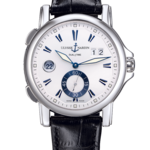 Ulysse Nardin Dual Time White Dial 42 mm 243-55