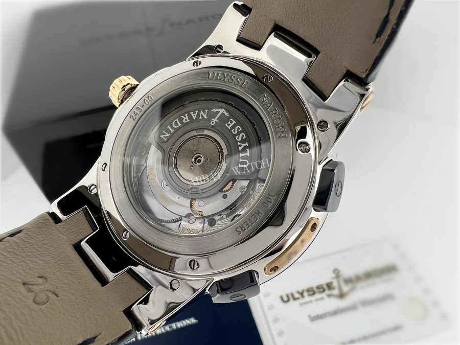 Ulysse Nardin Executive Dual Time 43 mm 243-00/43-BQ