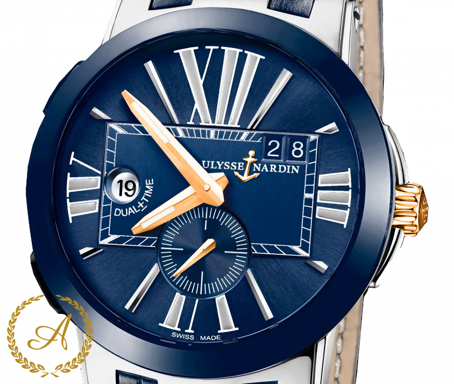 Ulysse Nardin Executive Dual Time 43 mm 243-00/43-BQ