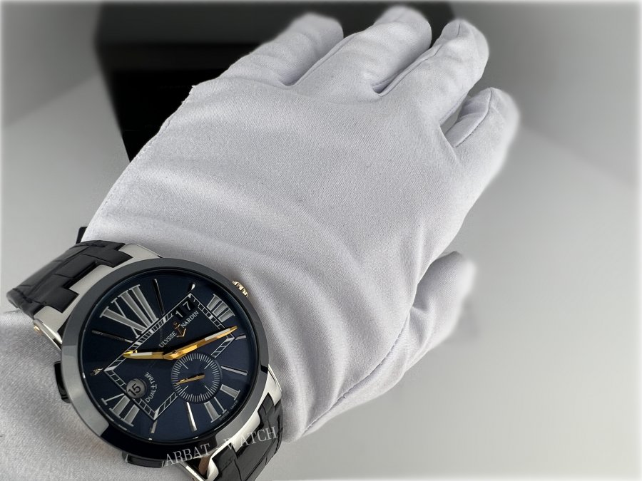 Ulysse Nardin Executive Dual Time 43 mm 243-00/43-BQ