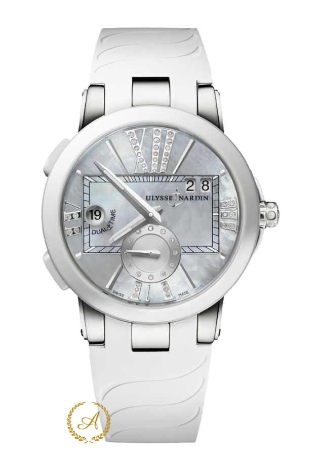 Ulysse Nardin Executive Dual Time Lady Pearl Dial 40 mm 243-10