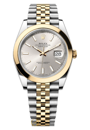 Часы Rolex Datejust Silver Dial Bicolor 41 mm 126303 Jubilee