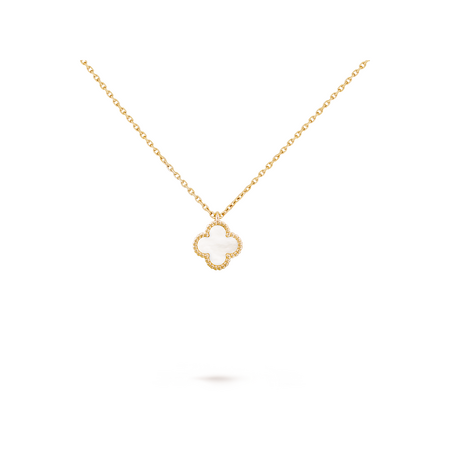 Подвеска Van Cleef & Arpels Sweet Alhambra Pearl Yellow Gold