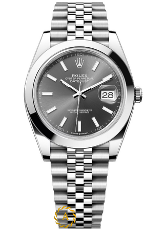 Rolex Datejust 41 mm Oystersteel Slate Dial 126300 Jubilee