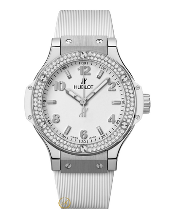 Hublot • Big Bang Steel White Diamonds 38 mm 361.SE.2010.RW.1104 - Швейцарские часы Hublot • Big Bang Steel White Diamonds 38 mm 361.SE.2010.RW.1104