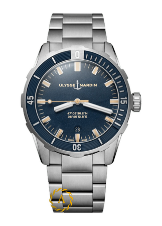 Ulysse Nardin Marine Diver Blue Dial 42 mm 8163-175/93