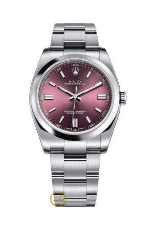 Rolex Oyster Perpetual 36 mm 116000 Red Grape Dial