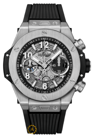 Hublot Big Bang Unico Titanium Black Skeleton Dial 44 mm 421.NX.1170.RX