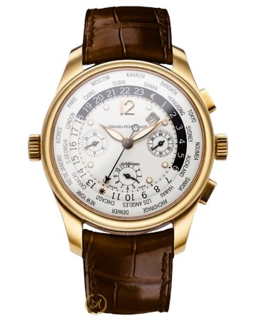 Girard-Perregaux WW.TC Traveller Chronograph 43 mm Yellow Gold 4980