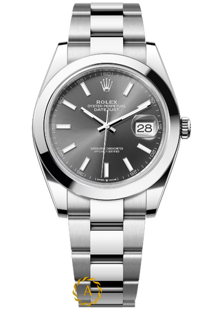 Rolex Datejust 41 mm Oystersteel Slate Dial 126300