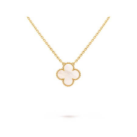 Подвеска Van Cleef & Arpels Vintage Alhambra Pearl Yellow Gold