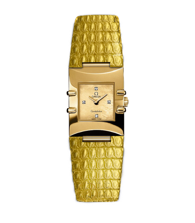 Omega Constellation Quadra Yellow Gold 24 x 19,3 mm 