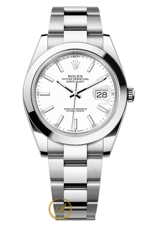 Rolex Datejust 41 mm 126300 White Dial - Швейцарские часы Rolex Datejust 41 mm 126300 White Dial
