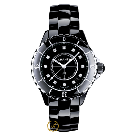 Chanel J12 Black Ceramic Quartz 33 mm H1625