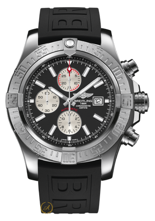 Breitling Super Avenger II Chronograph Black Dial 48 mm A13371 - Швейцарские часы Breitling Super Avenger II Chronograph Black Dial 48 mm A13371