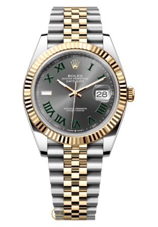 Rolex Datejust 41 mm 126333 Wimbledon Bicolor Yellow Rolesor Jubilee