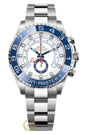 Rolex Yacht-Master II 44 мм Blued Hour Hands 116680 - Швейцарские часы Rolex Yacht-Master II 44 мм Blued Hour Hands 116680