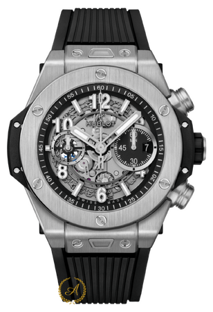 Hublot Big Bang Unico Titanium Black Skeleton Dial 44 mm 421.NX.1170.RX