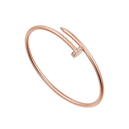 Браслет Cartier Juste Un Clou Diamonds Rose Gold Small Model Size 16